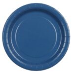 Χάρτινα Πιάτα φαγητού - Μπλε (6 τεμ)