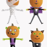 Σετ DIY Διακόσμησης Κολοκύθας / 50τεμ