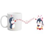 Κούπα για ζευγάρι "Ερωτευμένοι Πιγκουίνοι" - Image 3