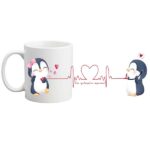Κούπα για ζευγάρι "Ερωτευμένοι Πιγκουίνοι" - Image 2