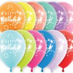 Μπαλόνια Λάτεξ 11 Birthday Dots & Sparkle Ασορτί / 6 τμχ