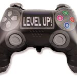 Μπαλόνι φοιλ Σχήμα Χειριστήριο/τηλεχειριστήριο/ Controller Level Up / 69 x 48 εκ