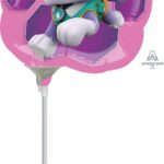 Μπαλόνι Φοιλ Μίνι Δύο Όψεις 9'' Paw Patrol / 23 εκ - Skye & Everest