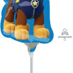 Μπαλόνι Φοιλ Μίνι Paw Patrol Chase / 17 x 27 εκ