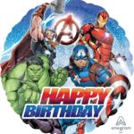 Μπαλόνι Φοιλ 17 Marvel Avengers Animated Birthday / 43 εκ