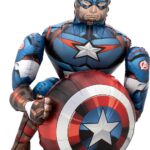 Μπαλόνι Φοιλ Airwalker Captain America / 86 x 99 εκ