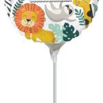 Μπαλόνι Φοιλ 9 Mini Get Wild Birthday