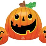 Μπαλόνι Φοιλ Σχήμα Κολοκύθα Smiley Pumpkin / 88 x 55 εκ