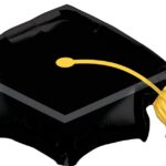 Μπαλόνι Φοιλ Black Graduation Cap  / 78 εκ x 55 εκ - Καπέλο αποφοίτησης