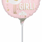 Μπαλόνι Φοιλ 9 Special Delivery Baby Girl / 23εκ
