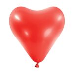 Μπαλόνια Λάτεξ Καρδιά 12 Κόκκινη Red / 50 τεμ
