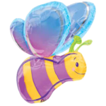Μπαλόνι Φοιλ Μέλισσα Bumble Bee 56 x 71 εκ