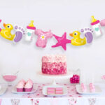 Γιρλάντα Φοιλ Baby Pink 104 εκ / 2 τεμ