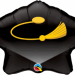 Μπαλόνι Φοιλ Σχήμα 21 Καπέλο Αποφοίτησης /graduation 54 εκ