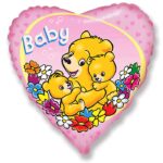 Μπαλόνι Φοιλ 18 Baby Girl  / 46 εκ Ασυσκεύαστο