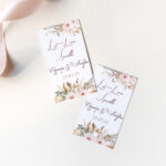 Καρτάκι γάμου με Sparkler Stick – Boho (10 τεμ) - Image 2