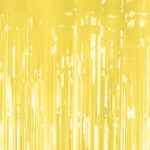 Κίτρινη Κουρτίνα πάρτυ (200x100cm)