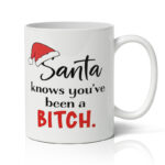 Κούπα Χριστουγεννιάτικη - Santa Knows