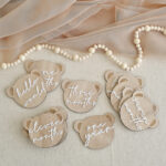 Ξύλινα Αρκουδάκια για φωτογράφιση μωρού ανά μήνα - Image 2