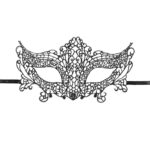 Μαύρη Δαντελένια αποκριάτικη μάσκα