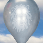 Μπαλόνια Λάτεξ Metal 9 Ασημί /100 τεμ