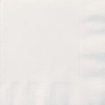 Χαρτοπετσέτες Γλυκού Λευκό/white 25X25 /20 τεμ