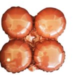 Μπαλόνι Φοιλ Γιρλάντα Καφέ