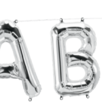 Μπαλόνι Φοιλ 16' Kit Phrase `BABY`Ασημί