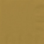 Χαρτοπετσέτες φαγητού 33εκ Χρυσό /20 τεμ