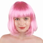 Περούκα Ροζ - Κλεοπάτρα