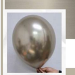 Latex Balloons 11 Satin Luxe Prosecco / 50 pcs - Χρυσό