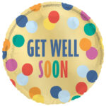 Μπαλόνι Φοιλ 18  Get Well Soon / 46 εκ