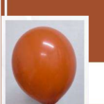 Μπαλόνια Λάτεξ 5'' Terracotta Everts / 100 τεμ