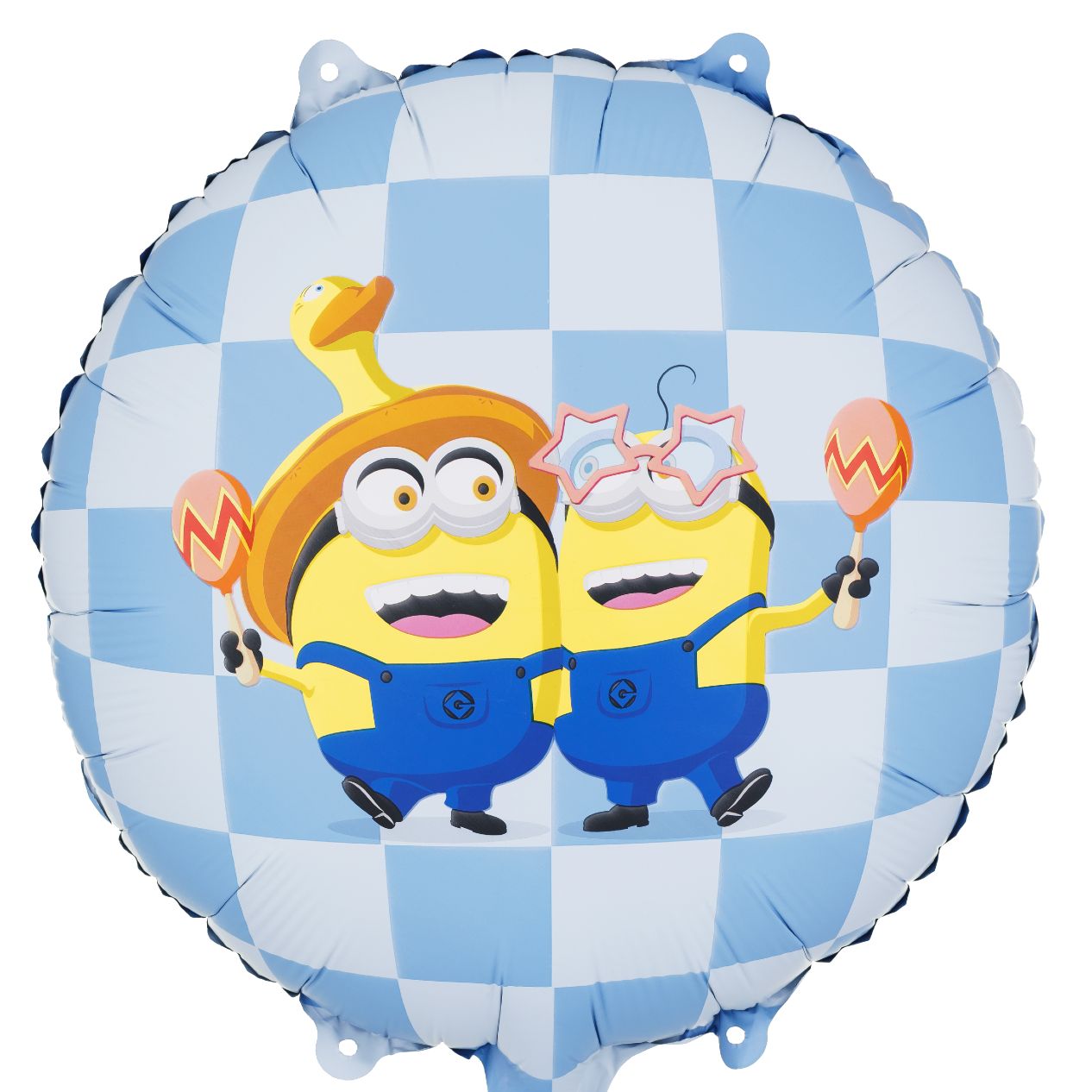 18-mpaloni-stroggilo-minions_1 18'' Μπαλόνι Στρογγυλό Minions - Image 1