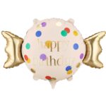 30'' Μπαλόνι Καραμέλα Happy Birthday