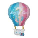 Μπαλόνι Φοιλ Αερόστατο Gender Reveal / 52 x 80 εκ
