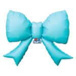 Μπαλόνι Φοιλ Σχήμα Φιόγκος Σιέλ  / 43 x 55 εκ.