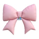 Μπαλόνι Φοιλ Σχήμα Μεγάλος Φιόγκος Ροζ  / 98 x 75 εκ. - Giant Bow