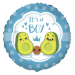 Μπαλόνι Φοιλ 18 Baby Boy Avocado - Αβοκάντο / 46 εκ Ασυσκεύαστο