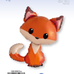 Μπαλόνι Φοιλ Σχήμα Αλεπού /81εκ x 90 εκ ύψος