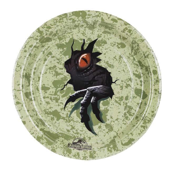 chartina-piata-glikoi-jurassic-world-_6-tem__1 Χάρτινα Πιάτα γλυκού - Jurassic World (6 τεμ) - Image 1