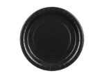 Χάρτινα Πιάτα Γλυκού - Μαύρα (6 τεμ)