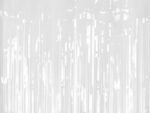 Λευκή Κουρτίνα Πάρτυ (200x100cm)