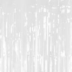 Λευκή Κουρτίνα Πάρτυ (200x100cm)