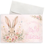 Κάρτα Πασχαλινή- Κουνελάκι Οριζόντια