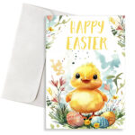 Κάρτα Πασχαλινή- Παπάκι