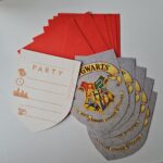 Προσκλήσεις πάρτυ Harry Potter - Οίκοι Hogwards (6 τεμ) - Image 2