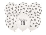 Σετ Μπαλόνια Happy 18 (6 τεμ)